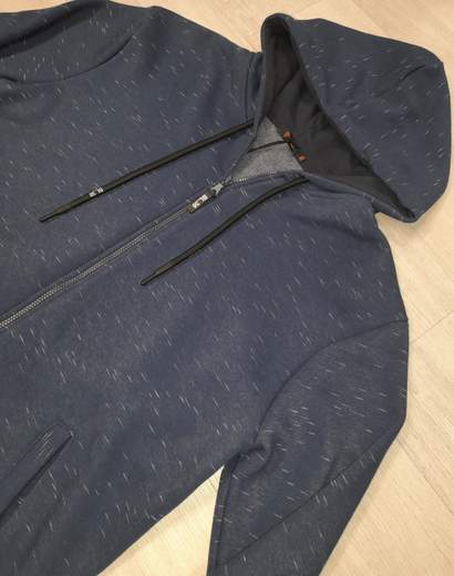 Felpa full zip Blocco 38 articolo B3856