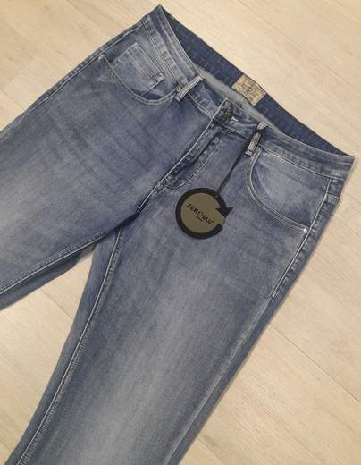 Jeans in cotone elasticizzato Zero Blu articolo ZB6005