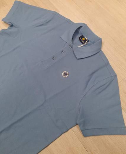 Polo mezza manica in piquet Navy Sail articolo NVYC5002