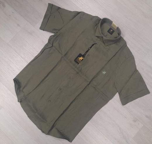 Camicia mezza manica 100% Lino U.S. Grand Polo articolo USC749