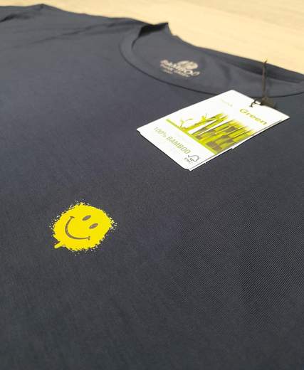 T-Shirt girocollo in fibra di bamboo articolo TB23729/CONF