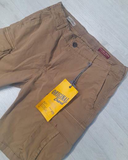 Bermuda con tasconi laterali, in cotone elasticizzato Brooklyn articolo 3015