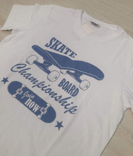 T-Shirt girocollo Focus articolo SKATE