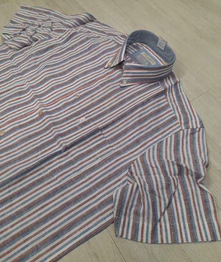Camicia mezza manica lino cotone Sea Barrier articolo ANTONACCI MM
