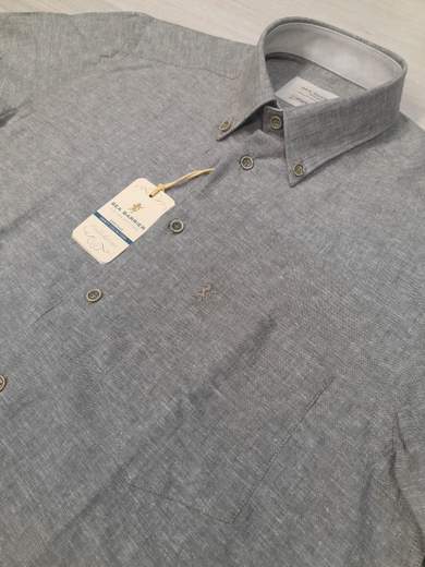 Camicia mezza manica in lino cotone Sea Barrier articolo FAR