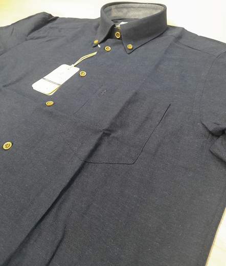 Camicia mezza manica in lino cotone Sea Barrier articolo FAR