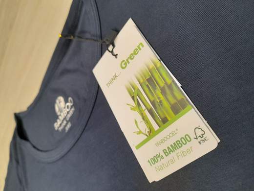 T-Shirt girocollo in fibra di bamboo articolo TB23729/CONF