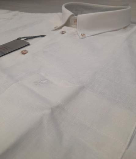 Camicia mezza manica in lino cotone Sea Barrier articolo RAFMM/CONF
