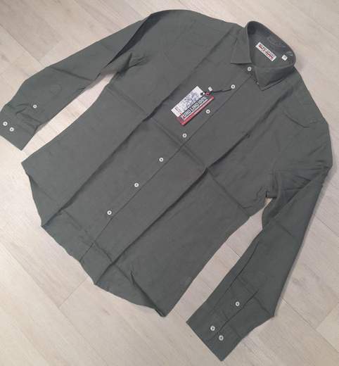 Camicia manica lunga 100% lino No Way Sport articolo 23719