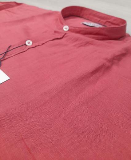 Camicia manica lunga con collo alla koreana  No Way Sport articolo 20105