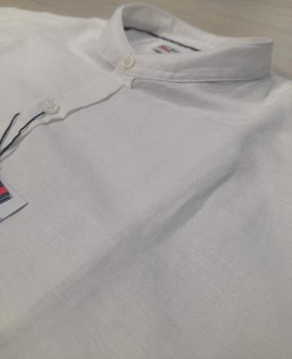 Camicia manica lunga con collo alla koreana  No Way Sport articolo 20105