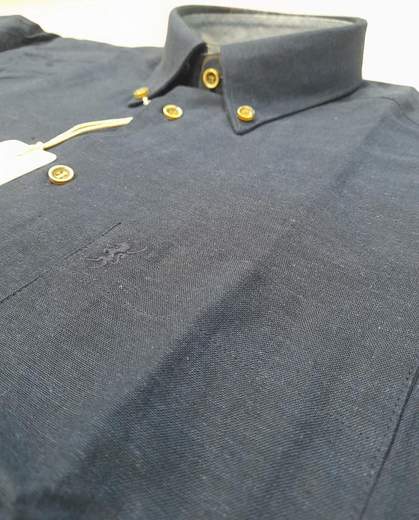 Camicia mezza manica in lino cotone Sea Barrier articolo FAR