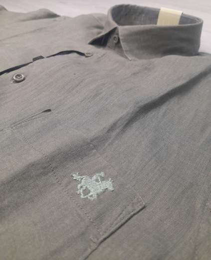 Camicia mezza manica 100% Lino U.S. Grand Polo articolo USC749