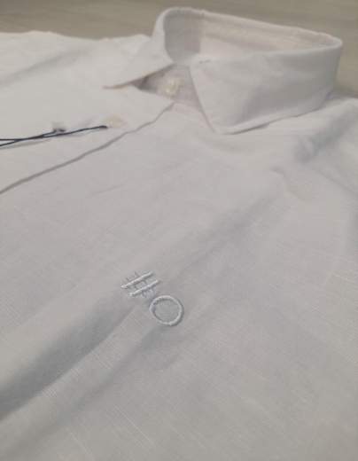 Camicia manica lunga 100% lino No Way Sport articolo 23719