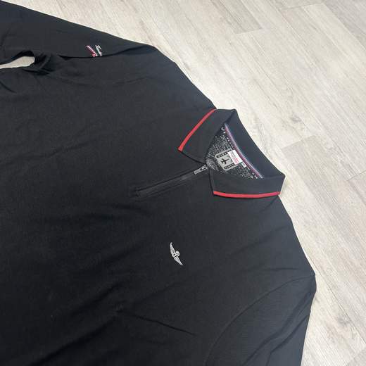 Polo in misto cotone traspirante da uomo No Way Sport - Primavera/Estate, taglie forti