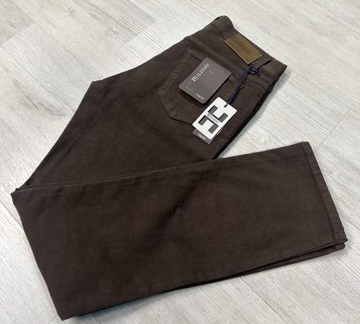 Pantaloni uomo in cakdo fustagno Holiday a vita alta Regular