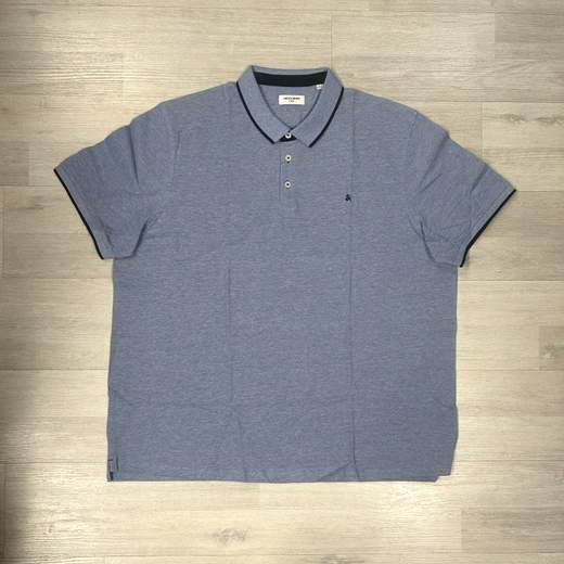 Polo uomo un cotone traspirante - Taglie forti Jack&Jones