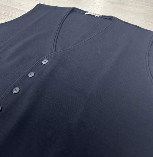 Gilet da uomo in misto lana sottogiacca- Taglie grandi