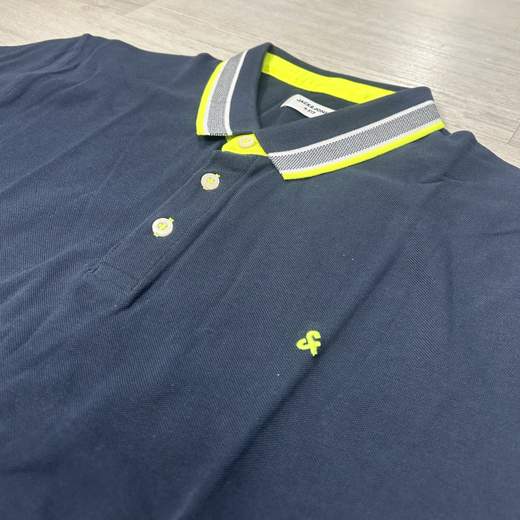 Polo uomo un cotone traspirante - Taglie forti Jack&Jones