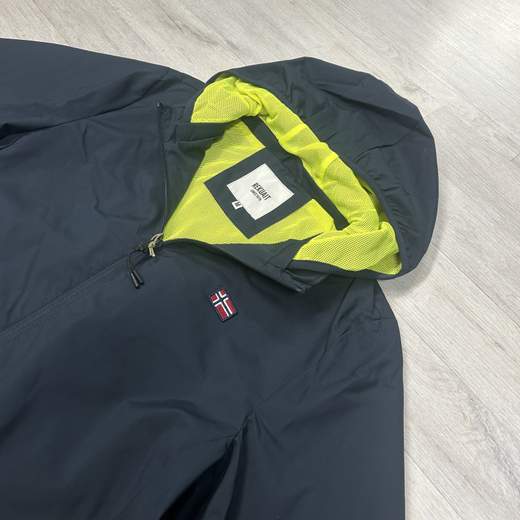 Giubbino uomo leggero con cappuccio staccabile Rekuait