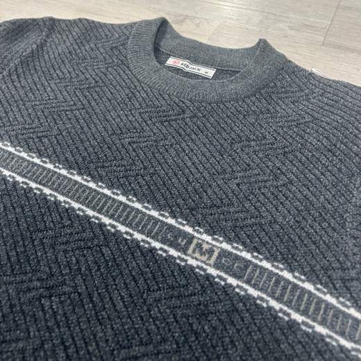 Maglione girocollo da uomo - Red Jack