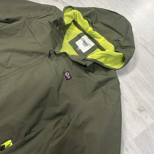 Giubbino uomo leggero con cappuccio staccabile Rekuait