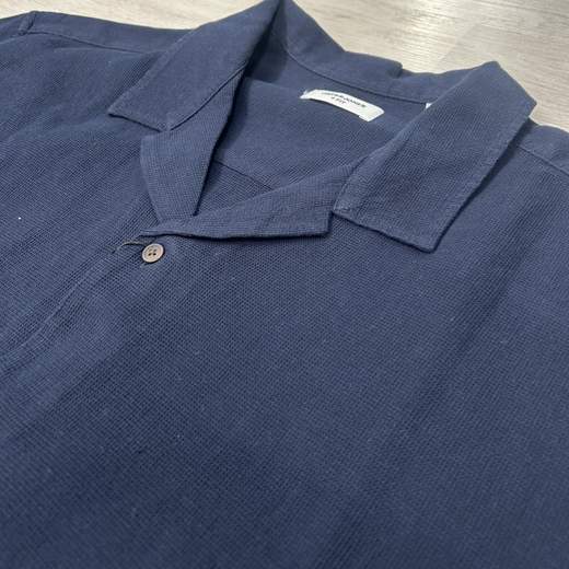 Camicia uomo in puro cotone traspirante - Taglie Forti Jack&Jones