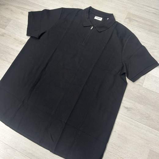 Polo uomo mezza manica con chiusura a zip - Taglie grandi Jack&Jones