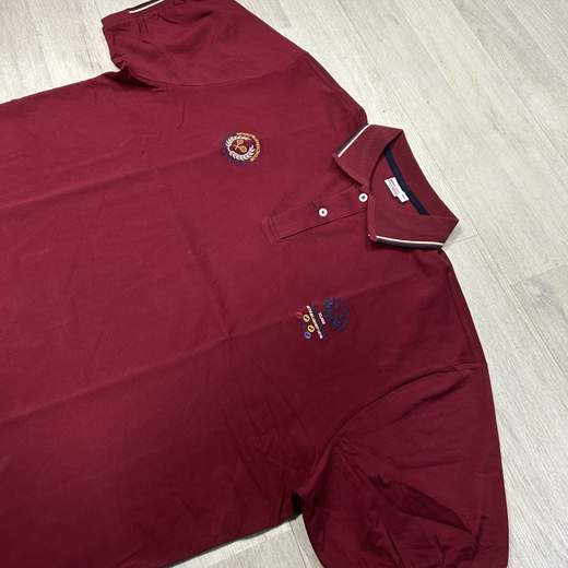 Polo uomo in cotone traspirante - Taglie Grandi No Way Sport