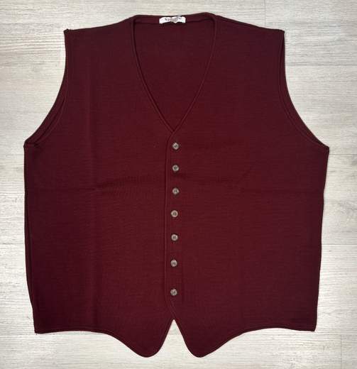 Gilet da uomo in misto lana sottogiacca- Taglie grandi