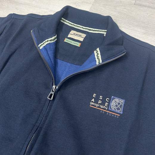 Felpa da uomo in fresco cotone traspirante - Be Board