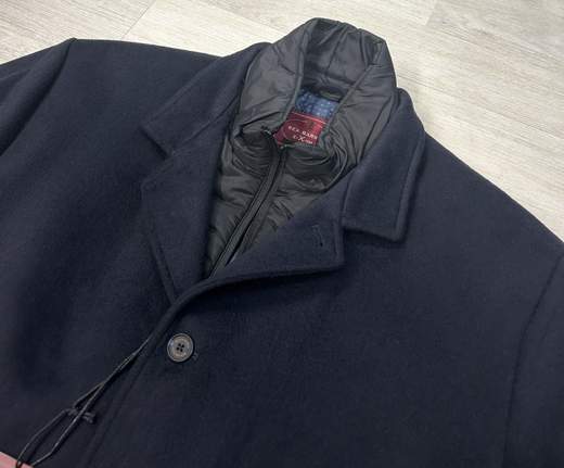 Cappotto invernale da uomo taglie grandi con gilet interno