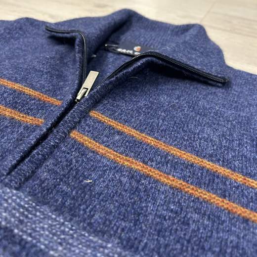 Maglione  invernale uomo Sail Club con collo alto e zip