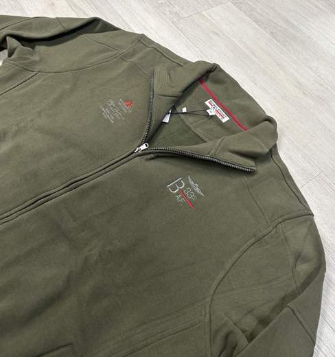 Felpa full zip No Way Sport articolo SR24028