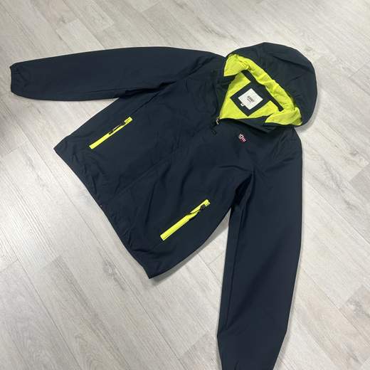 Giubbino uomo leggero con cappuccio staccabile Rekuait