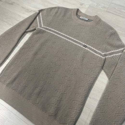 Maglione girocollo da uomo - Red Jack