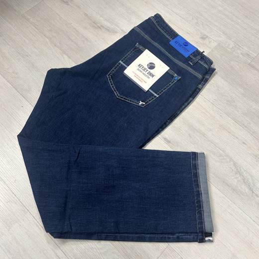 Jeans uomo taglie grandi KeyJey in denim blu