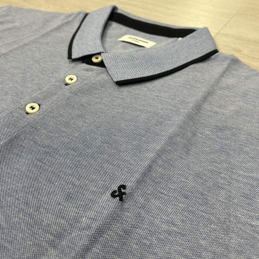 Polo uomo un cotone traspirante - Taglie forti Jack&Jones
