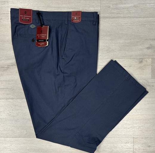 Pantaloni in cotone elasticizzato Sea Barrier articolo BAGGIOO/CONF