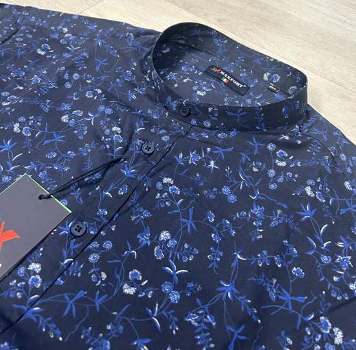 Camicia con collo alla korana Maxfort articolo POMONTE