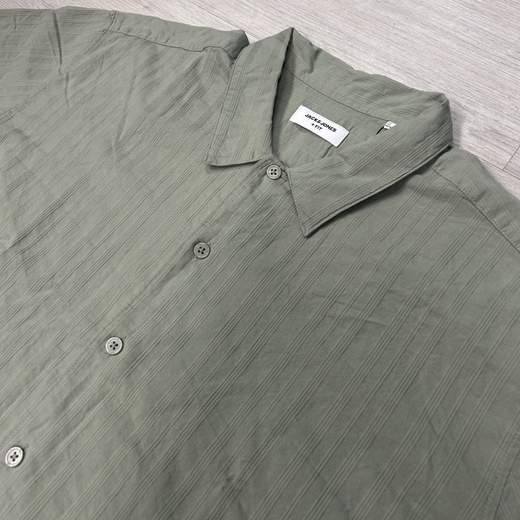Camicia uomo taglie grandi in cotone leggero -  Jack&Jones