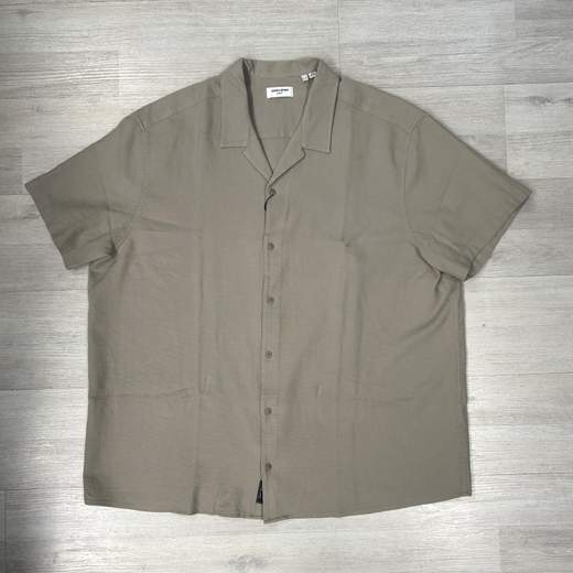 Camicia uomo in puro cotone traspirante - Taglie Forti Jack&Jones