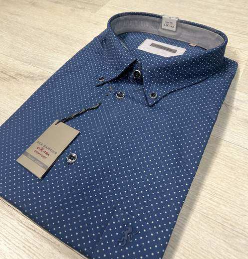 Camicia manica lunga con microfantasia Sea Barrier articolo RETTORE/CONF