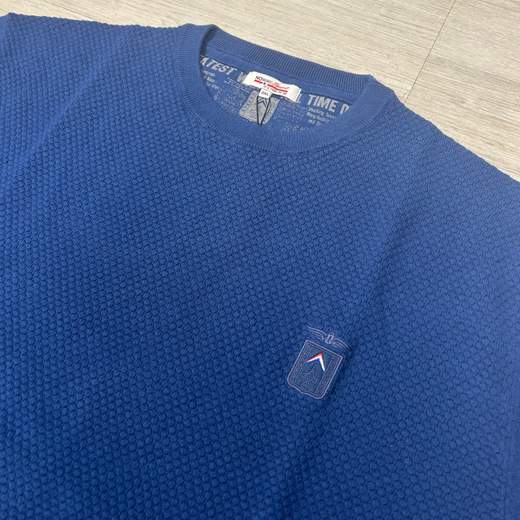Maglione girocollo in misto lana- Taglie forti No Way Sport