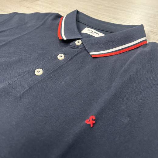 Polo uomo un cotone traspirante - Taglie forti Jack&Jones