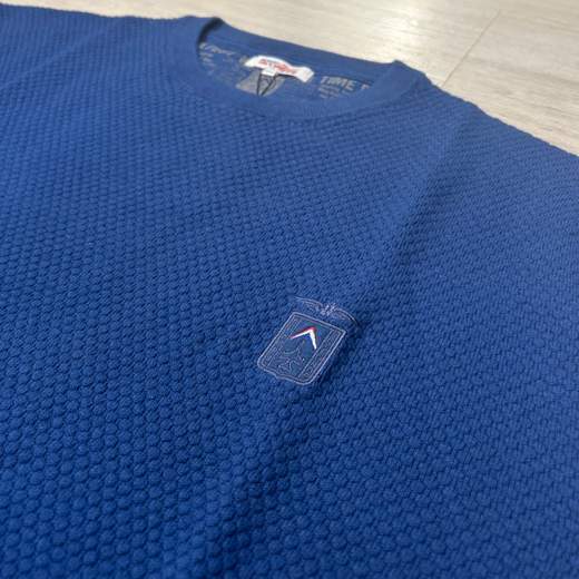 Maglione girocollo in misto lana- Taglie forti No Way Sport