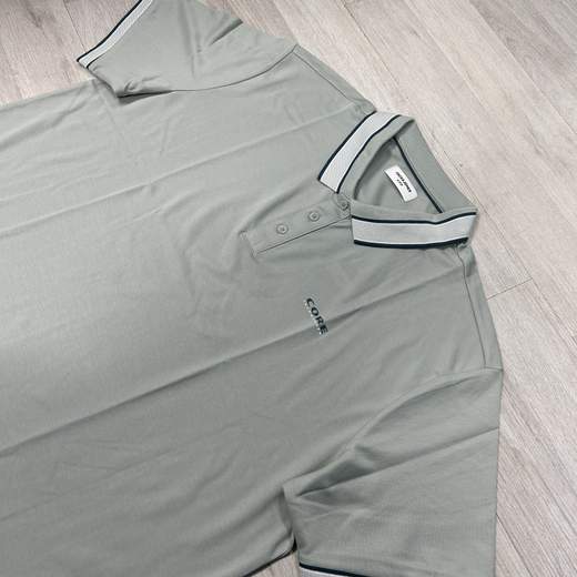 Polo mezza manica uomo in cotone traspirante - Jack&Jones taglie grandi