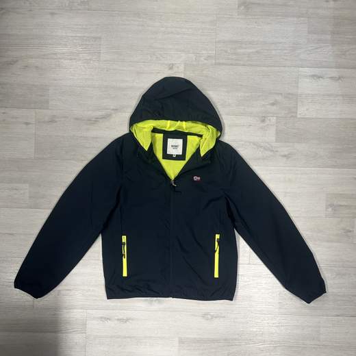 Giubbino uomo leggero con cappuccio staccabile Rekuait