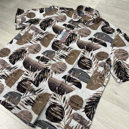 Camicia uomo in Lino 100% traspirante - Taglie grandi No Way Sport