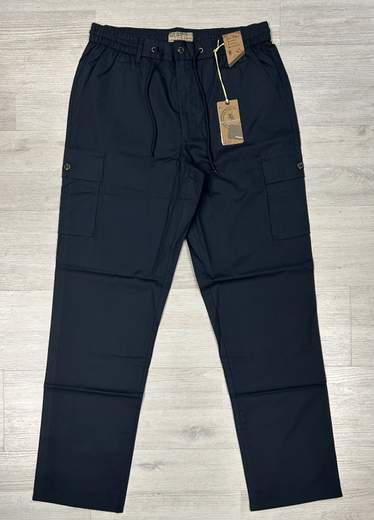 Pantaloni uomo cargo Sea Barrier in cotone con coulisse e tasconi